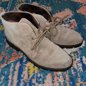 Born Suede Taupe Chukka Boot ankle boot